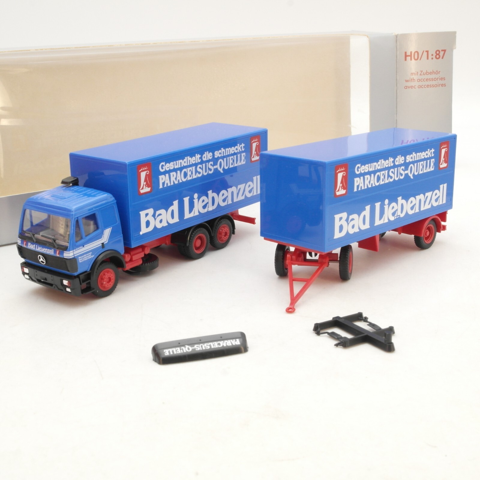Herpa 1:87 MB Hängerzug Bad Liebenzell Exclusiv Serie in OVP RG5752