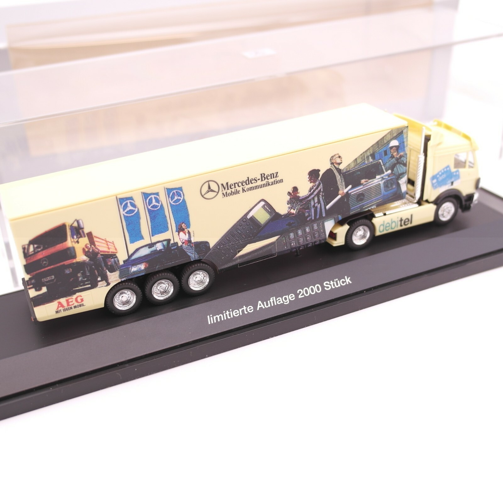 Herpa 1:87 MB SK Sattelzug Mercedes-Benz in Nürnberg limitiert in OVP RT2674 – Bild 3