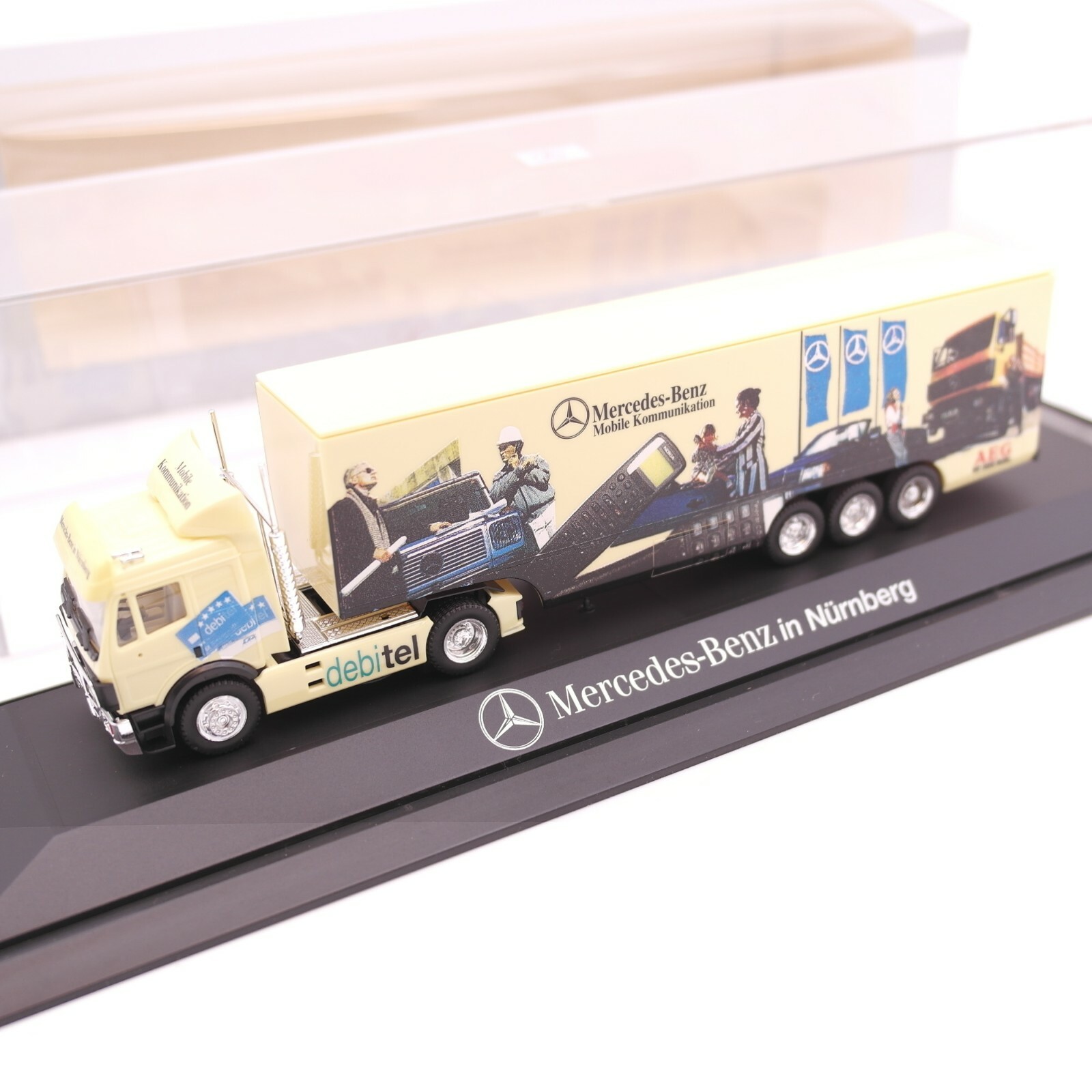 Herpa 1:87 MB SK Sattelzug Mercedes-Benz in Nürnberg limitiert in OVP RT2674