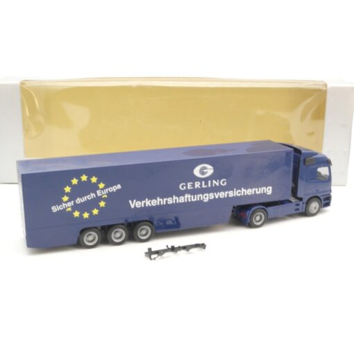Herpa 1:87 MB Sattelzug Gerling Verkehrshaftungsversicherung in OVP QR8364 – Bild 3
