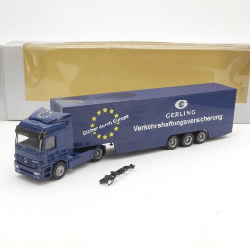 Herpa 1:87 MB Sattelzug Gerling Verkehrshaftungsversicherung in OVP QR8364