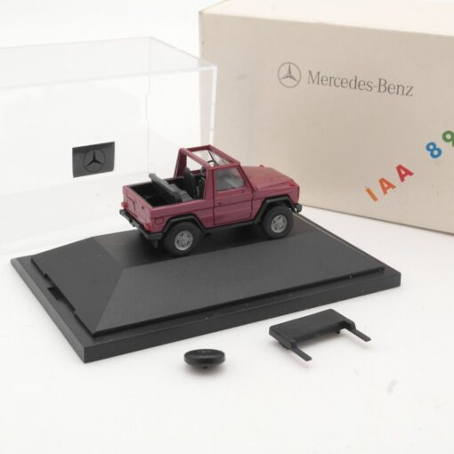 Herpa 1:87 Mercedes 300 GE Jeep IAA 89 in OVP QR5776 – Bild 3