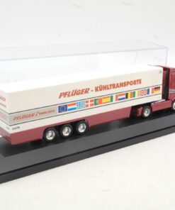 Herpa 1:87 Mercedes Benz 1850 Sattelzug Pflüger Kühltransporte in PC Box RG1730