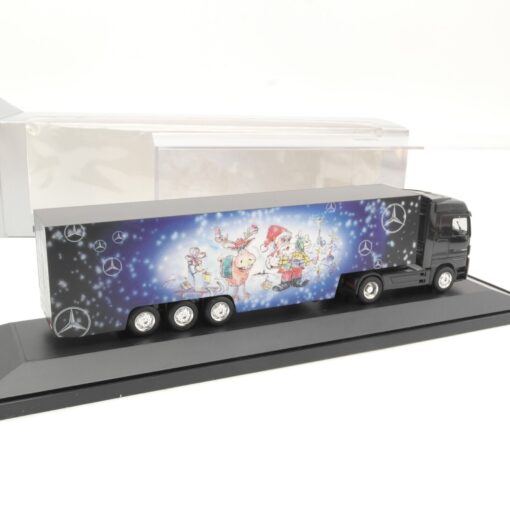 Herpa 1:87 Mercedes Benz Sattelzug Weihnachtsedition 2006 in OVP QR6803 – Bild 3