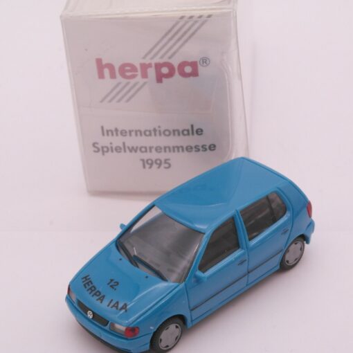Herpa 1:87 Messemodell: VW Polo 12. Herpa IAA 1995, in OVP EZ7334