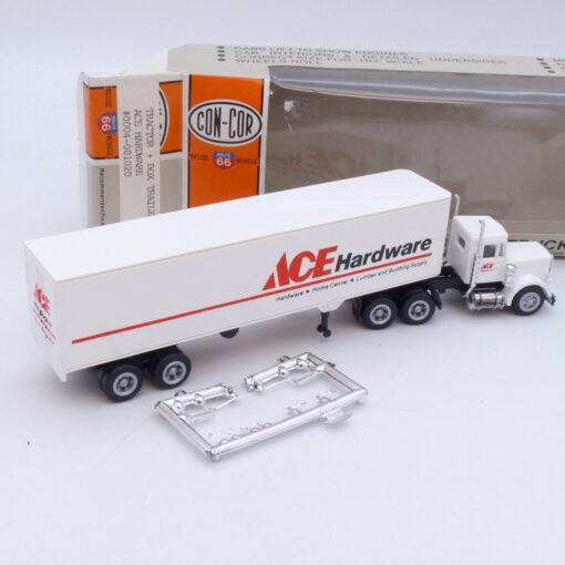 Herpa 1:87 Nr.: 0004-001020 Tractor + Box Trailer Ace Hardware, in OVP EB2200 – Bild 3