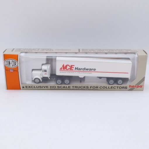 Herpa 1:87 Nr.: 0004-001020 Tractor + Box Trailer Ace Hardware, in OVP EB2200 – Bild 4
