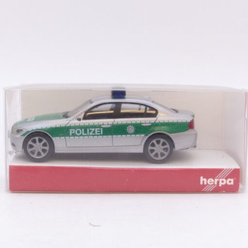 Herpa 1:87 Nr.: 047203 BMW 3er TM Limousine Polizei, in OVP EB8800 – Bild 4