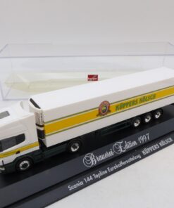 Herpa 1:87 Nr.: 186018 Scania 144L Sattelzug Küppers Kölsch, in PC-Box EB6867