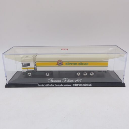 Herpa 1:87 Nr.: 186018 Scania 144L Sattelzug Küppers Kölsch, in PC-Box EB6867 – Bild 4