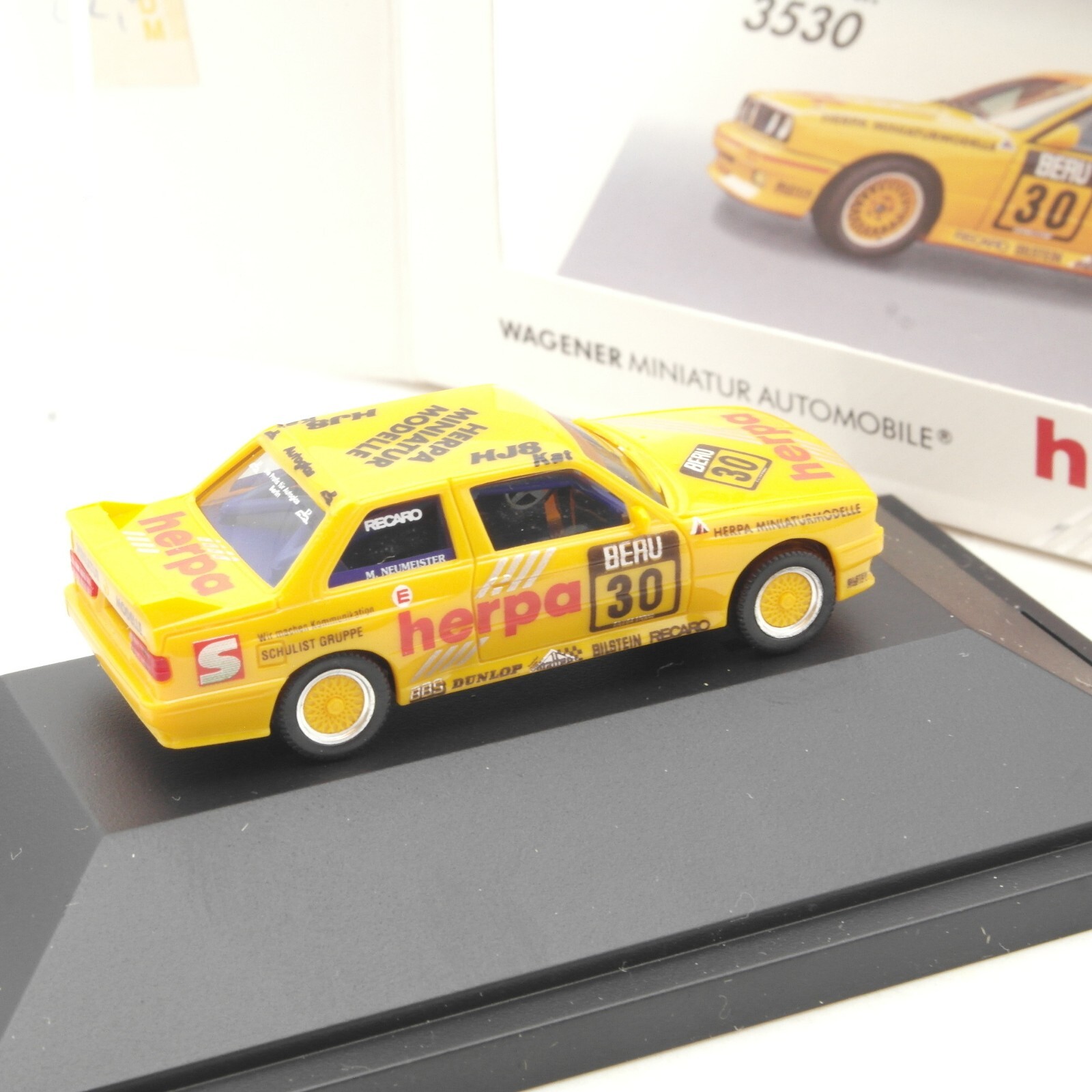 Herpa 1:87 Nr.: 3530 BMW M3 DTM #30 Neumeister, in OVP RA8480 – Bild 3