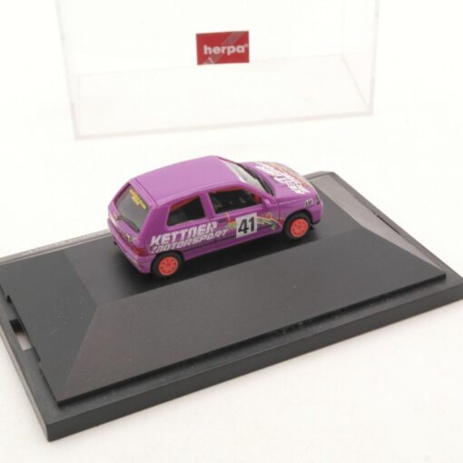 Herpa 1:87 Renault Clio 16V #41 Kettner Motorsport in PC Box RI5904 – Bild 3