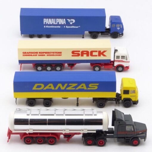 Herpa 1:87 Sattelzug LKW Modelle im 4er Pack in Tüte siehe Bilder o. EX4928 – Bild 3