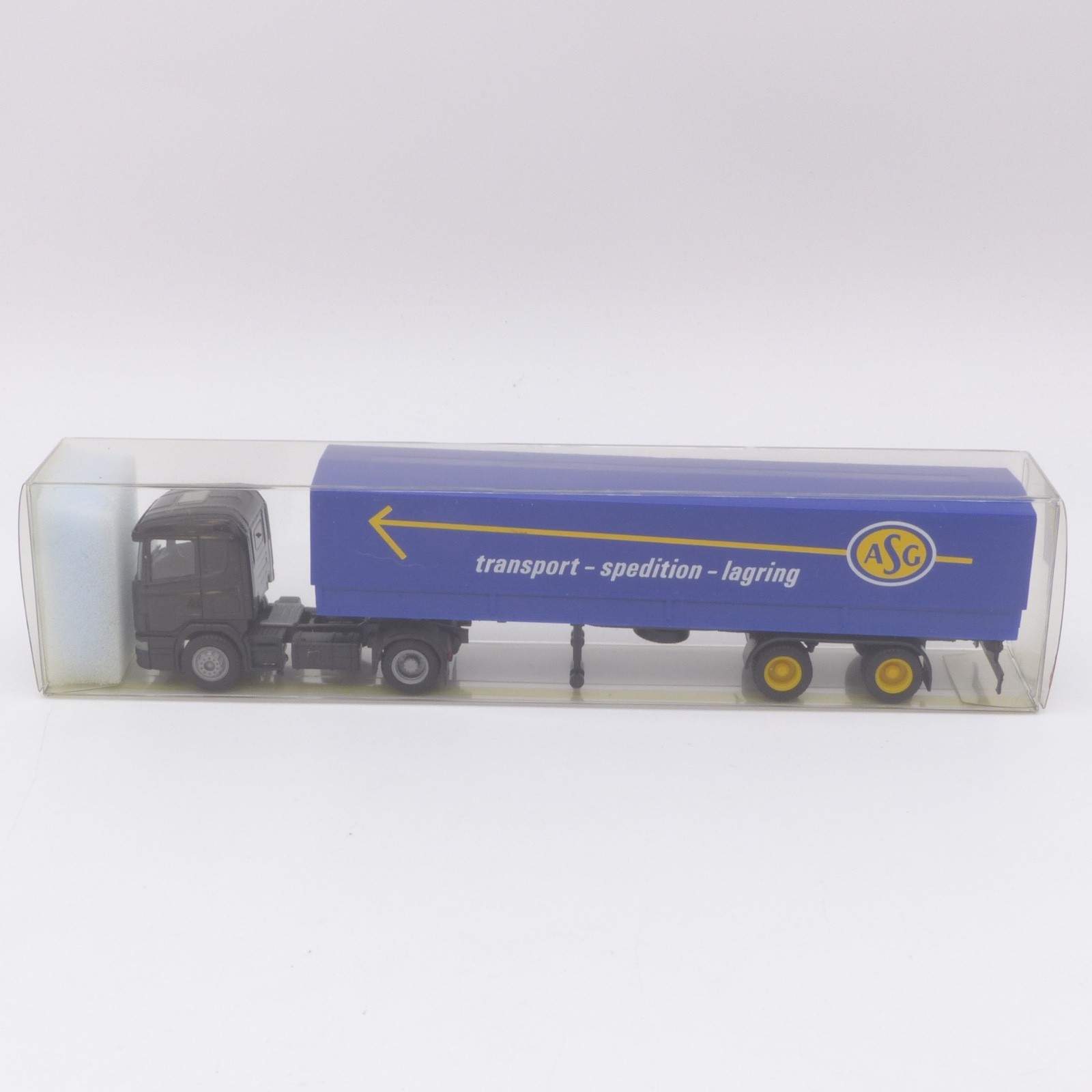 Herpa 1:87 Scania 124L Sattelzug ASG in EVP EX8407 – Bild 4