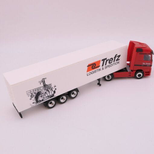 Herpa 1:87 Schnäppchen ! MB Actros Sattelzug Trefz - rar, siehe Bilder o. EA5089 – Bild 3