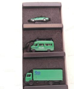 Herpa 1:87 Set 100 Jahre Automobil Daimler Benz Polizei in OVP RT5034