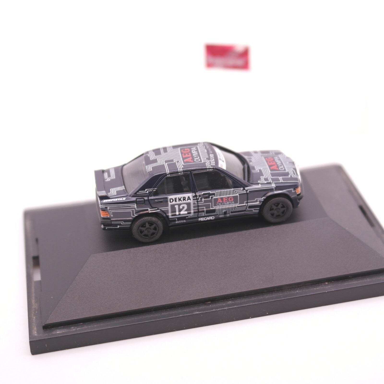 Herpa 1:87 Snobeck Mercedes-Benz 190 E 2.3-16 #12 in PC Box RT9290 – Bild 3