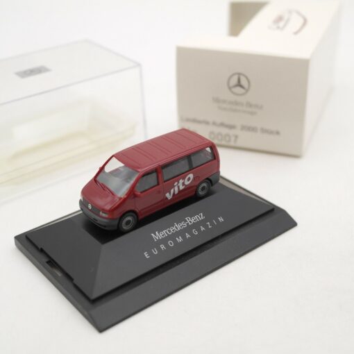 Herpa 1:87 SoMo Mercedes Benz vito Euromagazin in OVP RA1307