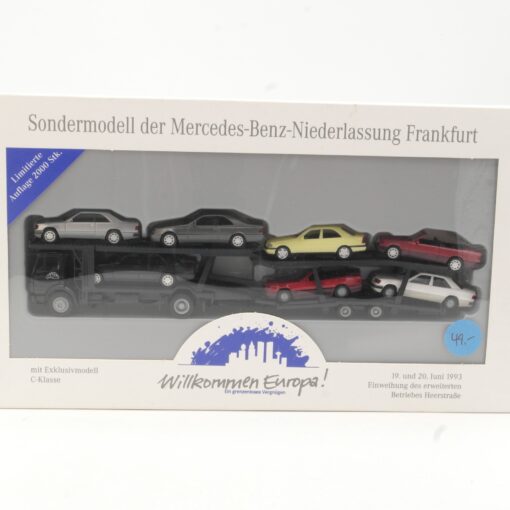 Herpa 1:87 Sondermodell der MB Liederlassung Frankfurt in OVP RR1098