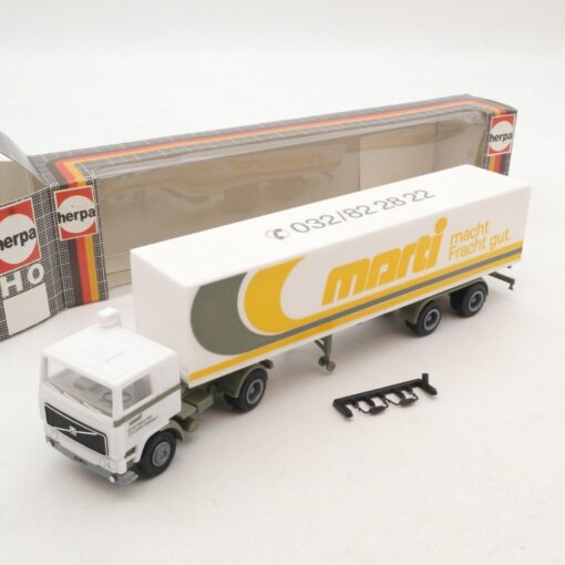 Herpa 1:87 Volvo Sattelzug marti macht Fracht gut in OVP RF266