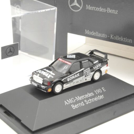 Herpa 1:87 Werbemodell AMG Mercedes 190 E Bernd Schneider #11 in OVP QR5753