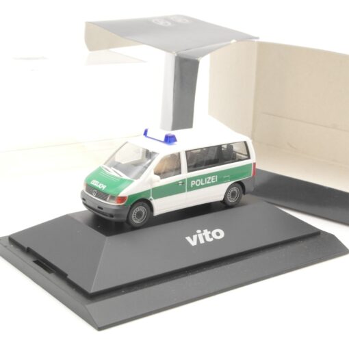 Herpa 1:87 Werbemodell Mercedes Benz Vito Polizei in OVP QR5972