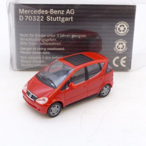 Herpa 1:87 Werbemodell-Nr.: B66005631 MB A-Klasse rot, in OVP EB8664