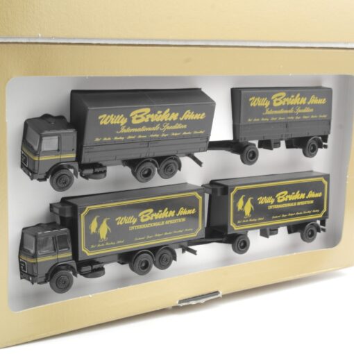 Herpa 1:87 Werbemodell Set MAN Sattelzug Willy Brühn Söhne in OVP RR1101 – Bild 3