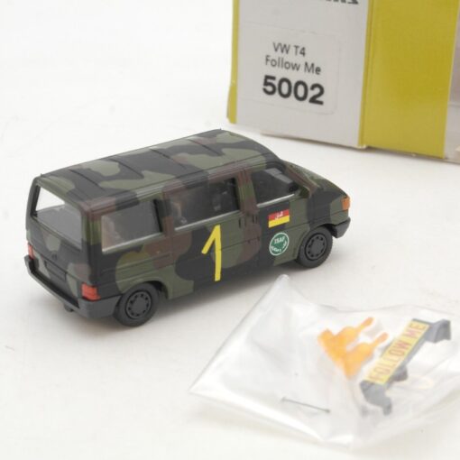 Herpa Minitanks 1:87 5002 VW T4 Follow Me in OVP QR3070 – Bild 3