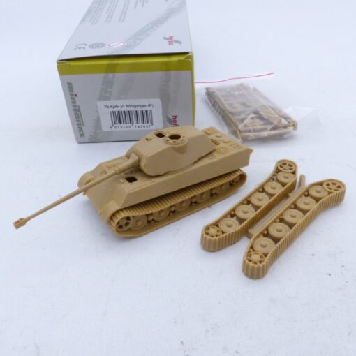 Herpa Minitanks 1:87 743457 Panzer Kampfwagen VI Königstiger (P) in OVP EX7556