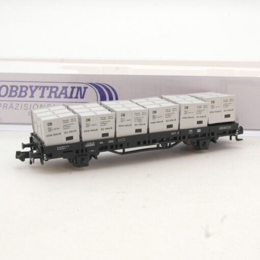 Hobbytrain N H23806 Flachwagen von Haus zu Haus in OVP QR3328