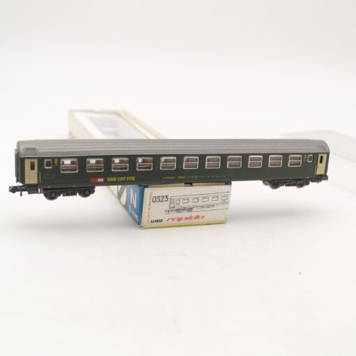 Hobbytrain N Personenwagen 2. Klasse der SBB in EVP RR2264