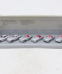 Hongwell 1:72 Werbemodelle im 6er-Set Mercedes Benz 50 Jahre SL in OVP EX7719