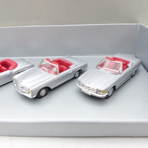 Hongwell 1:72 Werbemodelle im 6er-Set Mercedes Benz 50 Jahre SL in OVP EX7719 – Bild 5