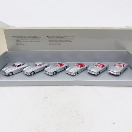 Hongwell 1:72 Werbemodelle im 6er-Set Mercedes Benz 50 Jahre SL in OVP EX7719