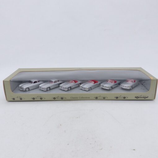 Hongwell 1:72 Werbemodelle im 6er-Set Mercedes Benz 50 Jahre SL in OVP EX7719 – Bild 9
