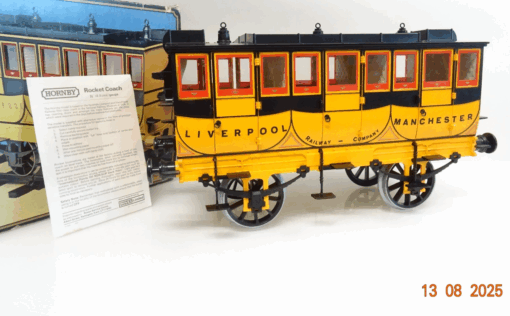 Hornby Spur 3,5 Zoll G104 Personenwagen zu G100 Rocket Dampflok in OVP JL2277