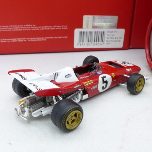 Hot Wheels 1:43 SF07/71 Ferrari 312B2 #5 GP Nürburgring 1971 in OVP EX7740 – Bild 3