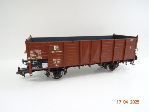 Hübner Spur 1 20471 b Offener Güterwagen Om12 O-Wagen der DR in OVP JL177 – Bild 3