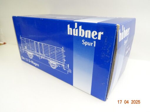 Hübner Spur 1 20471 b Offener Güterwagen Om12 O-Wagen der DR in OVP JL177 – Bild 5