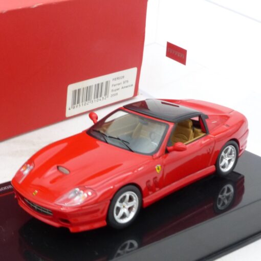 IXO 1:43 Werbemodell FER026 Ferrari 575 Super America 2005 in OVP EX7818