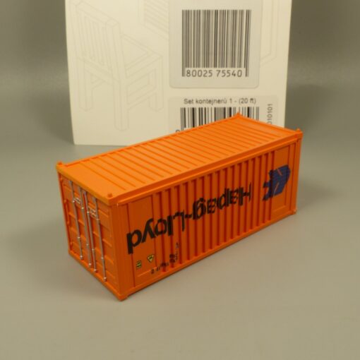 Igra Model Spur H0 1:87 98010101 Container 20´Hapag Lloyd in OVP EX7078 – Bild 3