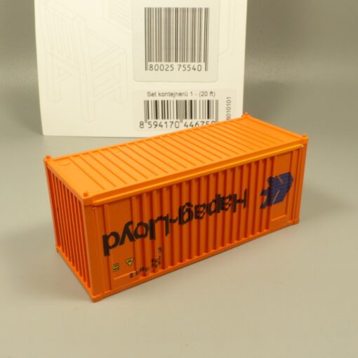 Igra Model Spur H0 1:87 98010101 Container 20´Hapag Lloyd in OVP EX7078
