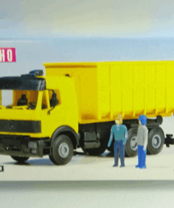 Kibri H0 10698 Bausatz Mercedes Benz Meiller Abrollkipper in OVP AR8089