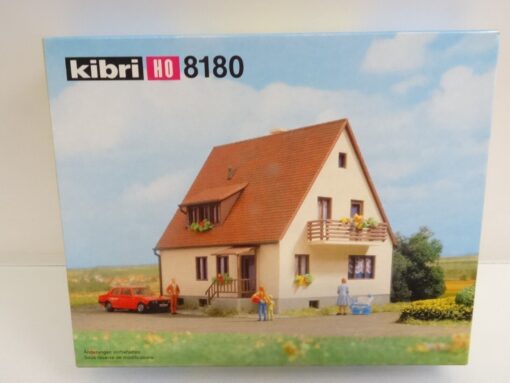 Kibri H0 8180 Bausatz Einfamilienhaus neuwertig in OVP QR4422