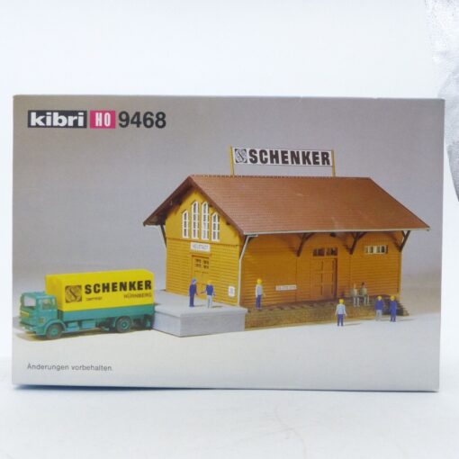 Kibri H0 Bausatz 9468 Lagerhalle Schenker Neustadt in ungeöffneter OVP EX5225