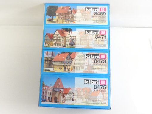 Kibri H0 Bausatz-Nr.: 8469 Set Stadtturm mit Häusern - ungeöffnet, in OVP EX2609 – Bild 3