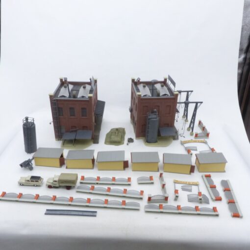 Kibri H0 Fabrikanlage mit Zubehör aus Anlagenrückbau siehe Bilder o. EX5818 – Bild 8