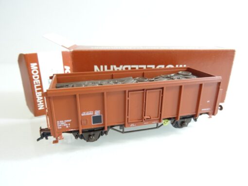 Klein Modellbahn H0 3287 offener Güterwagen mit Ladung der SNCF in OVP RR1071 – Bild 3