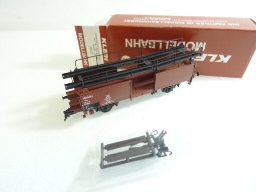 Klein Modellbahn H0 3521/2 Autotransportwagen der DB in OVP RR1082 – Bild 3